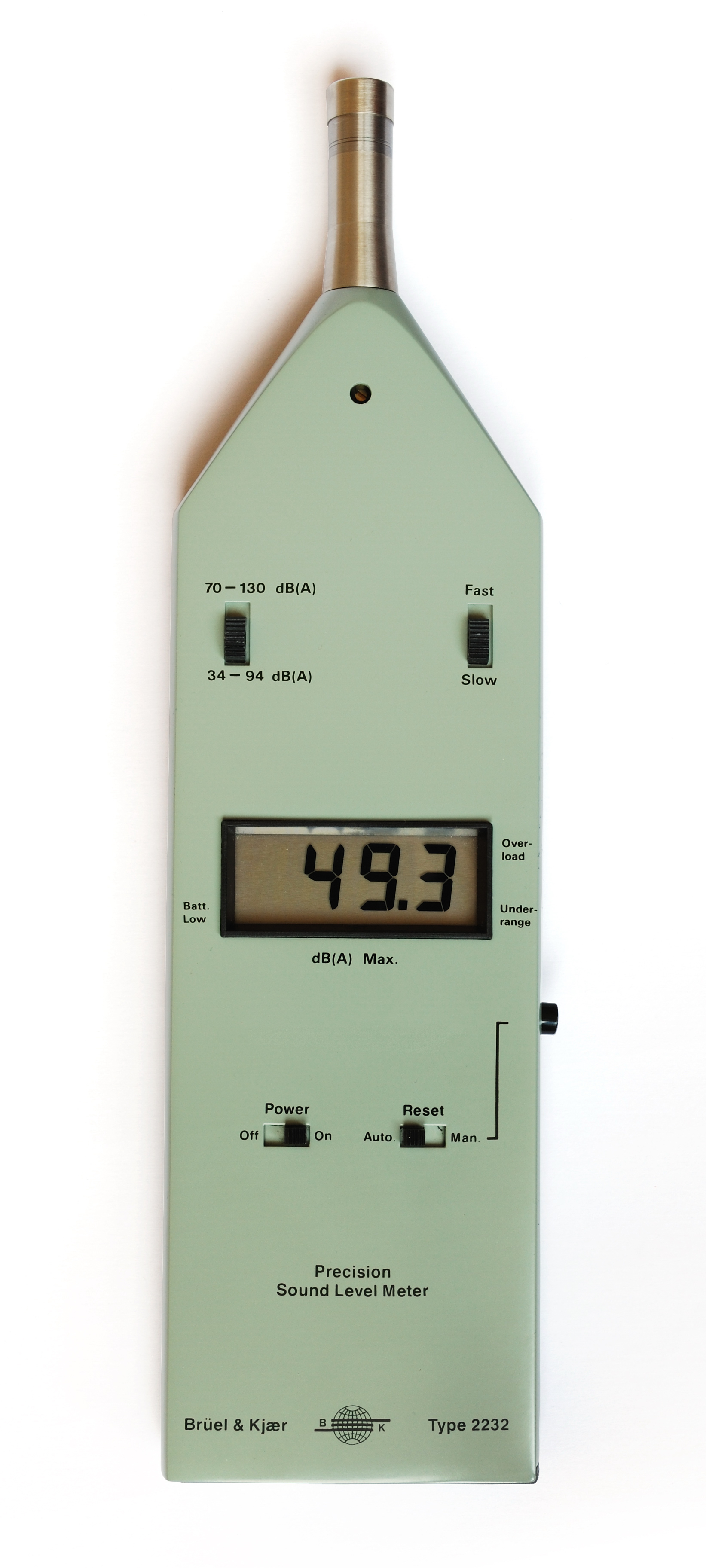 Brüel & Kjær Type 2250 手持式声级计与 1/2 英寸精密自由场测量传声器