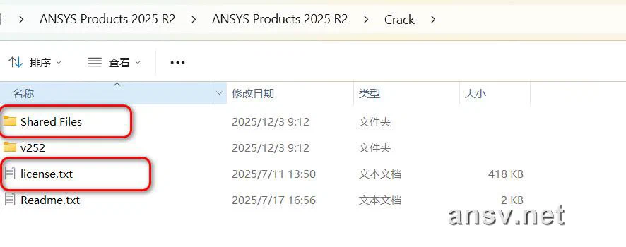 Crack 文件夹内的 Shared Files 与 license.txt