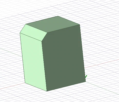 3D 实体倒角生成效果