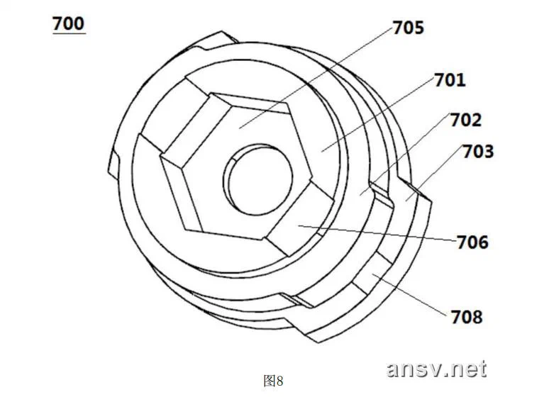 图4：CN209627515U 治具与九十度自锁几何关系