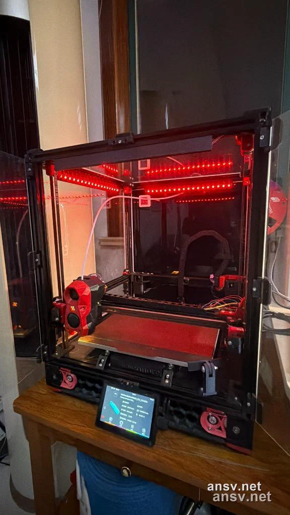 Voron 2.4 WLED 加热状态红光呼吸灯效